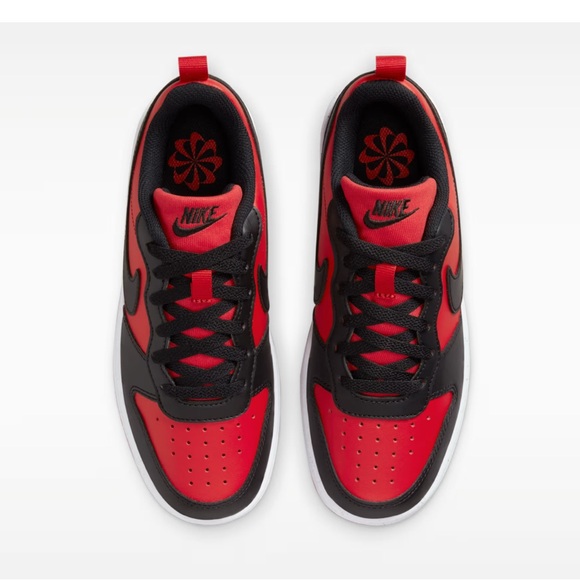 Nike Red and Black Athletic Shoes